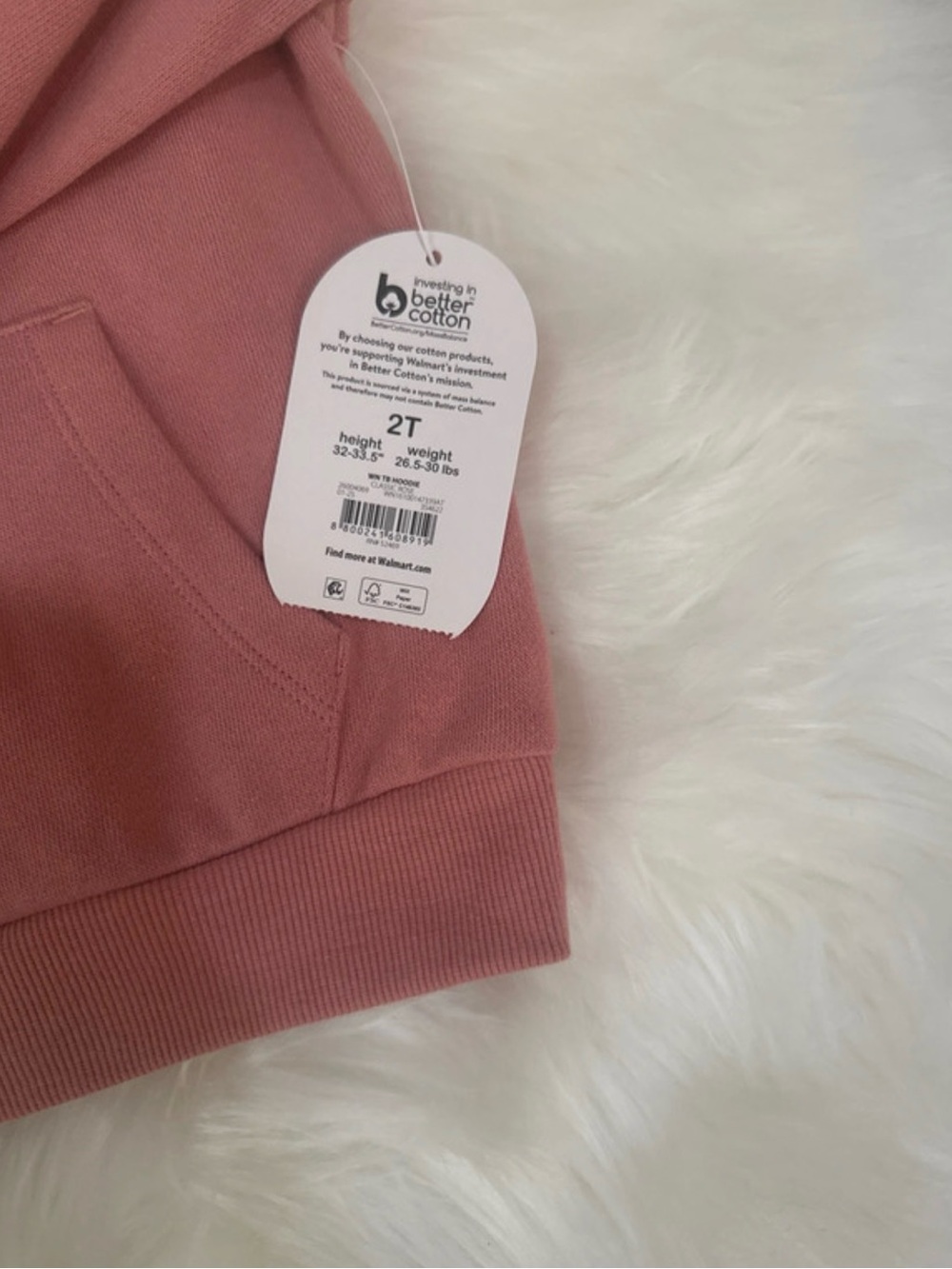 Better Cotton Pink Kids Bottoms - 2T